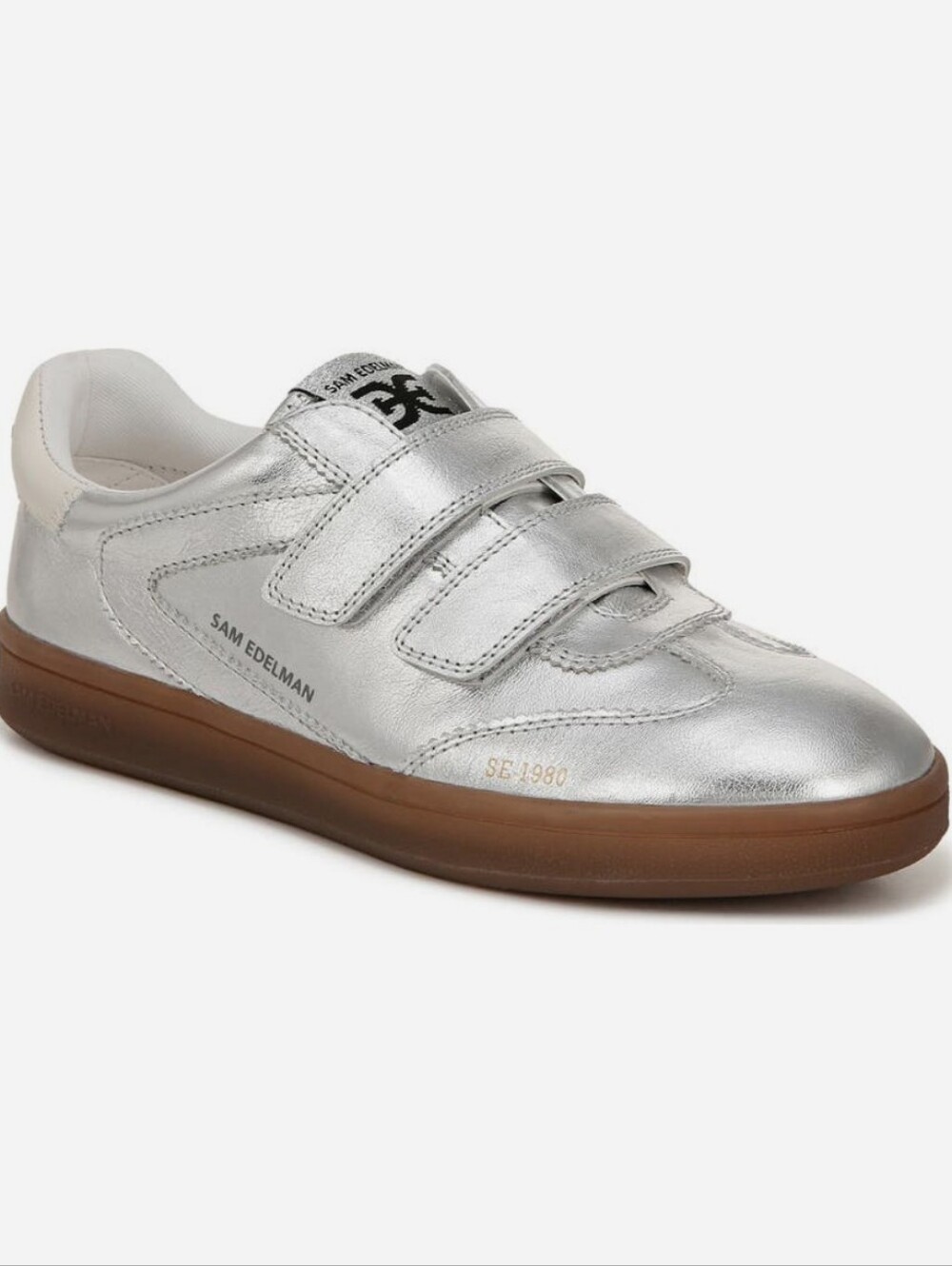New Sam Edelman Silver Talia Sneakers